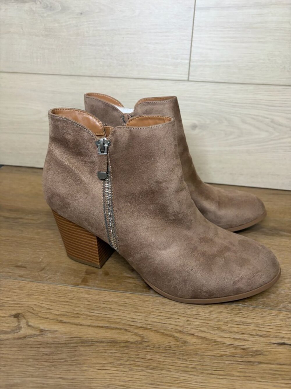 Style & Co. Womens Masrina Almond Toe Ankle Fashion Boots Size 10.5M